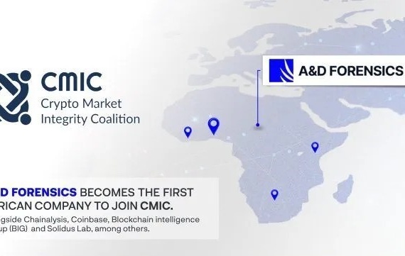 A&D Forensics Becomes First African Company to Join the Crypto Market Integrity Coalition, alongside Chainalysis, Coinbase, Circle, and Solidus Labs.