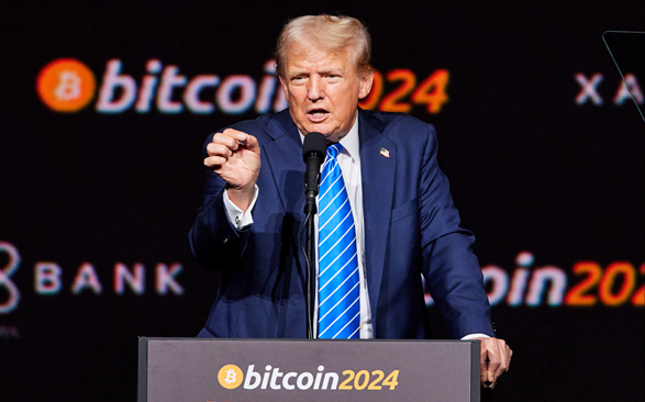 Bitcoin price Donald Trump