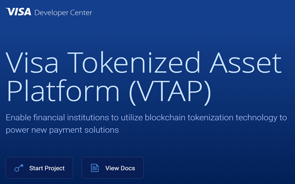 VISA Tokenized Asset Platform VTAP