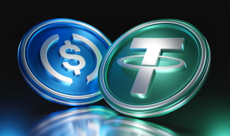 Tether USDT and Circle USDC Stablecoins