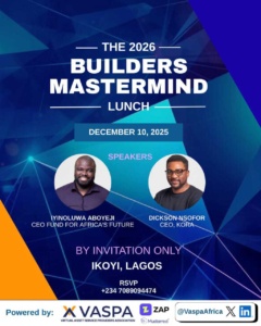 VASPA's 2026 Builders Mastermind Lunch