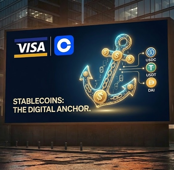 Going Mainstream: Visa and Coinbase bet big on stablecoins.