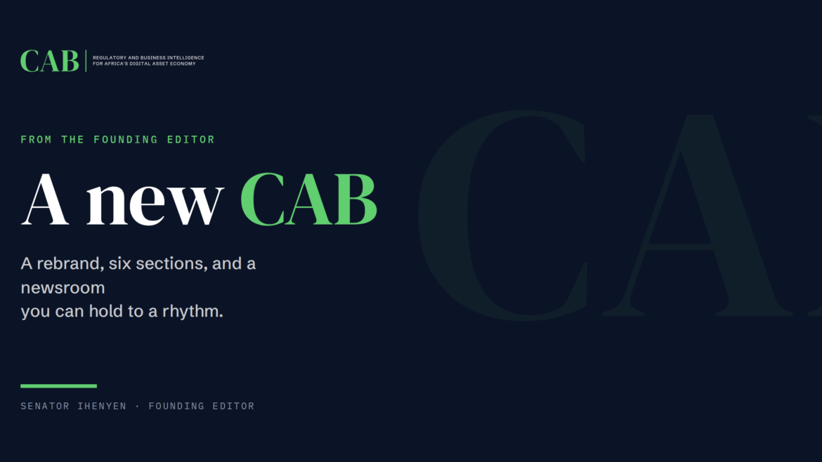 A New CAB: Regulatory and Business Intelligence for Africa’s Digital Asset Economy